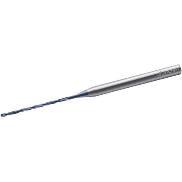 Walter-Titex - 1.8mm, 140° Point, Solid Carbide Micro Drill Bit - 68mm OAL, 28mm Flute Length, 3mm Shank Diam, Series A6588TML - USA Tool & Supply