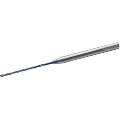 Walter-Titex - 1.8mm, 140° Point, Solid Carbide Micro Drill Bit - 68mm OAL, 28mm Flute Length, 3mm Shank Diam, Series A6588TML - USA Tool & Supply