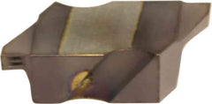 Sumitomo - 2078SG CB Grade EH520V, 0.078" Cutting Width Carbide Grooving Insert - 0.11" Max Depth of Cut, Neutral, TiAlN Finish - USA Tool & Supply
