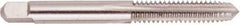 Regal Cutting Tools - M20x1.50 Metric Fine 6H 4 Flute Bright Finish High Speed Steel Straight Flute Standard Hand Tap - Plug, Right Hand Thread, 4-15/32" OAL, 2" Thread Length, D6 Limit, Oversize - USA Tool & Supply