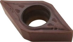 Seco - DCMT32.51 F1 Grade TP1030 Cermet Turning Insert - Uncoated, 55° Diamond, 3/8" Inscr Circle, 5/32" Thick, 1/64" Corner Radius - USA Tool & Supply