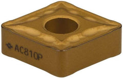 Sumitomo - CNMG644 EMU Grade AC820P Carbide Turning Insert - 80° Diamond, 3/4" Inscr Circle, 1/4" Thick, 1/16" Corner Radius - USA Tool & Supply