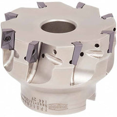 Tungaloy - 4" Cut Diam, 1-1/2" Arbor Hole Diam, Indexable Square-Shoulder Face Mill - USA Tool & Supply