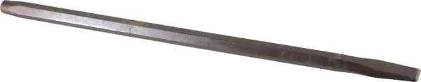 Proto - 12" OAL x 1/2" Blade Width Cold Chisel - 1/2" Tip, 7/16" Stock, Steel Handle - USA Tool & Supply