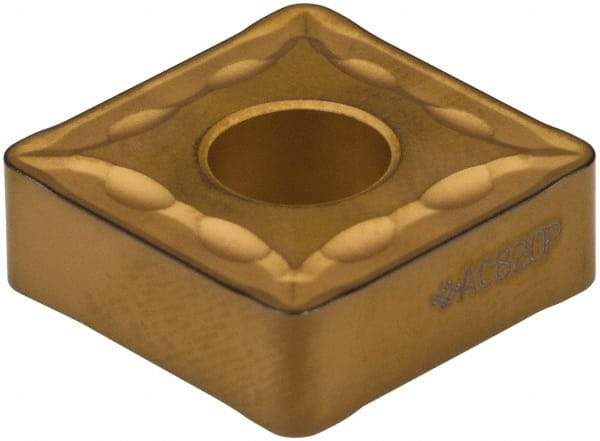 Sumitomo - SNMG543 EMU Grade AC820P Carbide Turning Insert - 90° Square, 5/8" Inscr Circle, 1/4" Thick, 3/64" Corner Radius - USA Tool & Supply
