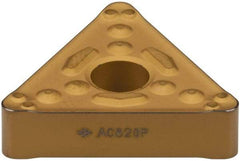 Sumitomo - TNMG321 ENG Grade AC820P Carbide Turning Insert - 60° Triangle, 3/8" Inscr Circle, 1/8" Thick, 1/64" Corner Radius - USA Tool & Supply