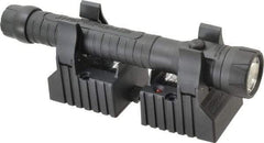 Streamlight - White LED Bulb, 130 Lumens, Industrial/Tactical Flashlight - Black Plastic Body, 1 NiCad Battery Included - USA Tool & Supply