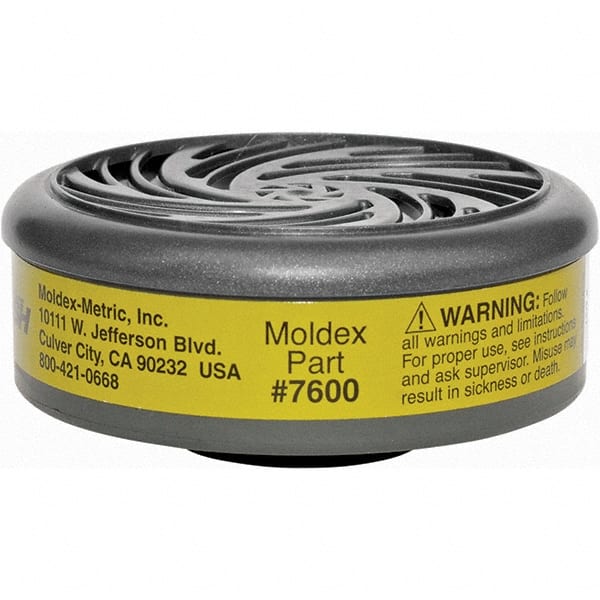 Moldex - Half & Full Facepiece Cartridges & Filters Type: Cartridge NIOSH Filter Rating: No Rating - USA Tool & Supply