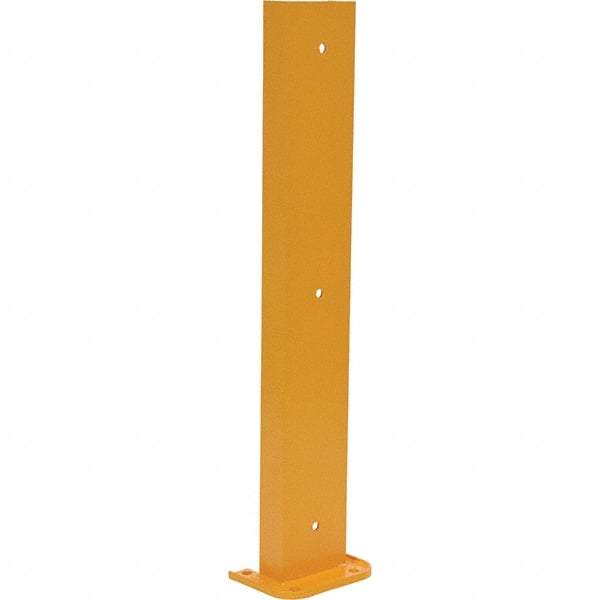 Vestil - 3-11/16" Long x 36-1/4" High, Rack Guard - Structural with Rubber Bumper - USA Tool & Supply