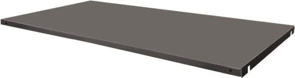 Durham - Gray, Steel, Cabinet Shelf - 69-15/16" Wide x 20-27/32" Deep x 3" High Body - USA Tool & Supply