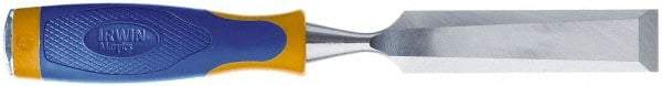 Irwin - 10-1/4" OAL x 2" Blade Width Wood Chisel - ProTouch Handle - USA Tool & Supply