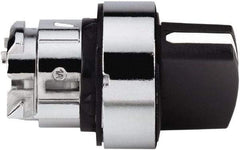 Schneider Electric - 22mm Mount Hole, 2 Position, Handle Operated, Selector Switch - Black, Maintained (MA), Nonilluminated, Shock, Vibration and Water Resistant - USA Tool & Supply