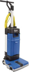 Clarke - 12" Cleaning Width, Electric Floor Scrubber - 0.94 hp, 2,100 RPM, 72" Water Lift, 0.8 Gal Tank Capacity - USA Tool & Supply