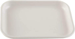 Dynalon Labware - 7-7/8" Long x 5-7/8" Wide x 13/16" Deep General Purpose Tray - High-Impact Polystyrene - USA Tool & Supply