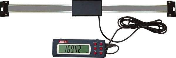 SPI - Electronic Linear Scales Maximum Measurement (Inch): 8 Horizontal or Vertical: Horizontal, Vertical - USA Tool & Supply