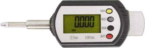 SPI - Remote Display Digital Probes Minimum Measurement (Decimal Inch): 0.0000 Maximum Measurement (Decimal Inch): 0.5000 - USA Tool & Supply