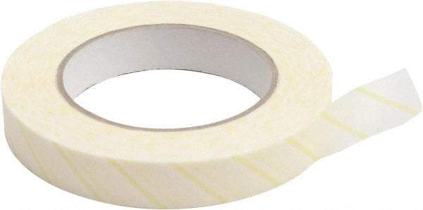 Dynalon Labware - White Paper Tape - 4-3/4" Wide x 164' Long x 3.937 mil Thick, Autoclavable with Minimum Temp 121 C/249 F, Changes Color From White to Brown - USA Tool & Supply