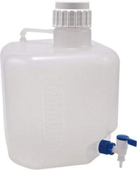 Dynalon Labware - 20,000 mL Carboy - Polypropylene, Translucent, 16-1/2" High x 11.8" Diam, 90mm Cap - USA Tool & Supply