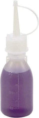 Dynalon Labware - 250 mL Dispensing Bottle - Polyethylene, Translucent, 5.1" High x 1-1/2" Diam, 15mm Cap - USA Tool & Supply