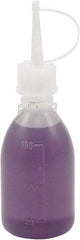 Dynalon Labware - 100 mL Dispensing Bottle - Polyethylene, Translucent, 5.7" High x 1.9" Diam, 15mm Cap - USA Tool & Supply