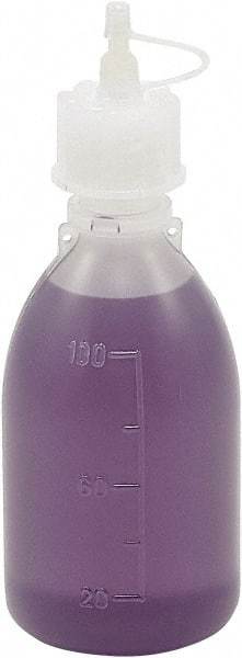 Dynalon Labware - 100 mL Dispensing Bottle - Polyethylene, Translucent, 5" High x 1.9" Diam, 15mm Cap - USA Tool & Supply