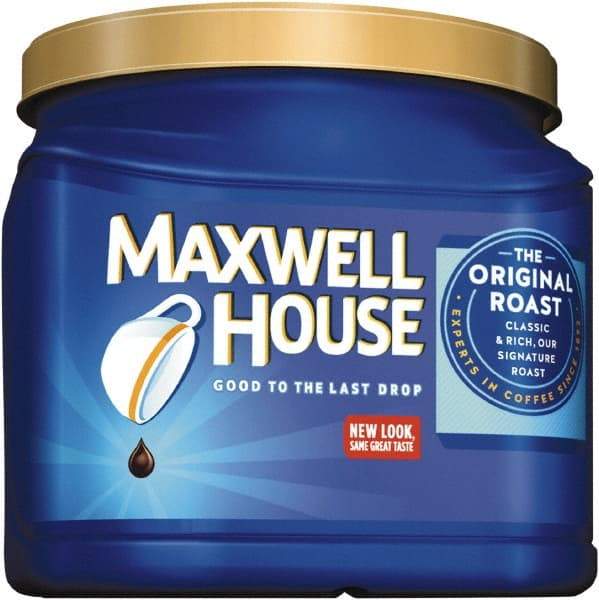 Maxwell House - Coffee, Ground, Original Roast, 30.6 oz Canister - USA Tool & Supply