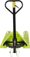 Vestil - 5,500 Lb Capacity, 7-3/4" Lift Hand Pallet Truck - 3-1/4" to 7-3/4" Lift Height, 48" Fork Length x 27" Fork Width, 27" Overall Width - USA Tool & Supply