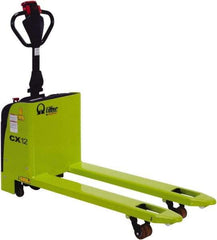 Vestil - 2,500 Lb Capacity, 7-7/8" Lift Hand Pallet Truck - 3-3/8" Min Lift Height, 45" Fork Length x 20" Fork Width, 20-1/2" Overall Width - USA Tool & Supply
