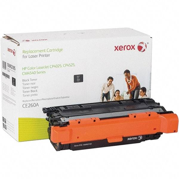 Xerox - Black Toner Cartridge - Use with HP Color LaserJet CP4025, CP4525, CM4540 - USA Tool & Supply