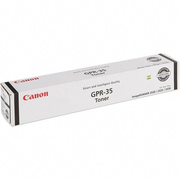 Canon - Black Toner Cartridge - Use with Canon imageRUNNER 2530, 2525 - USA Tool & Supply