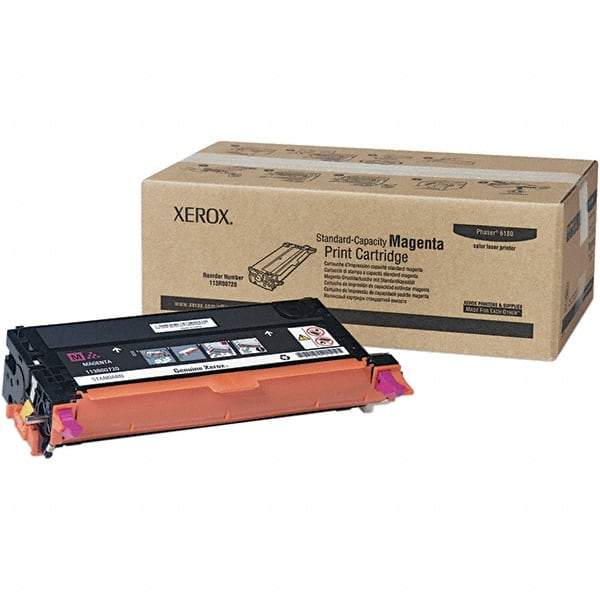 Xerox - Magenta Toner Cartridge - Use with Xerox Phaser 6180 - USA Tool & Supply