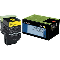 Lexmark - Yellow Toner Cartridge - Use with Lexmark CS310dn, CS310n, CS410n - USA Tool & Supply