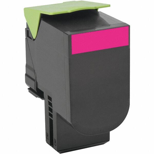 Lexmark - Magenta Toner Cartridge - Use with Lexmark CX410E, CX310N, CX510DE, CX410DE, CX510DHE, CX510DTHE, CX410DTE, CX310DN - USA Tool & Supply