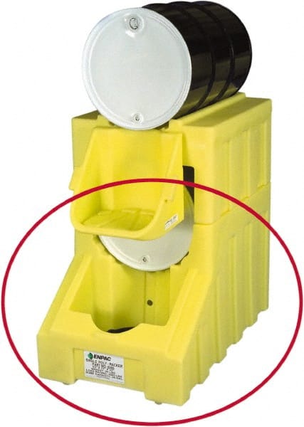 Enpac - Drum Dispensing & Collection Workstations Type: Dispensing Station Drum Cradle Number of Drums: 2 - USA Tool & Supply
