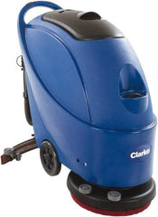 Clarke - 17" Cleaning Width, Electric Floor Scrubber - 1 hp, 150 RPM, 13.2 Gal Tank Capacity - USA Tool & Supply