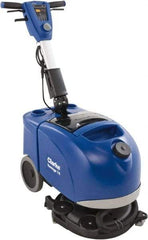 Clarke - 15" Cleaning Width, Battery Powered Floor Scrubber - 120 RPM, 3 Gal Tank Capacity - USA Tool & Supply