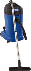 Clarke - 9 Gal Plastic Tank, Electric Powered Wet/Dry Vacuum - 1 Peak hp, 120 Volt, 13 Amps, 6' Hose Fitting, Cartridge Filter, Accessories Included - USA Tool & Supply