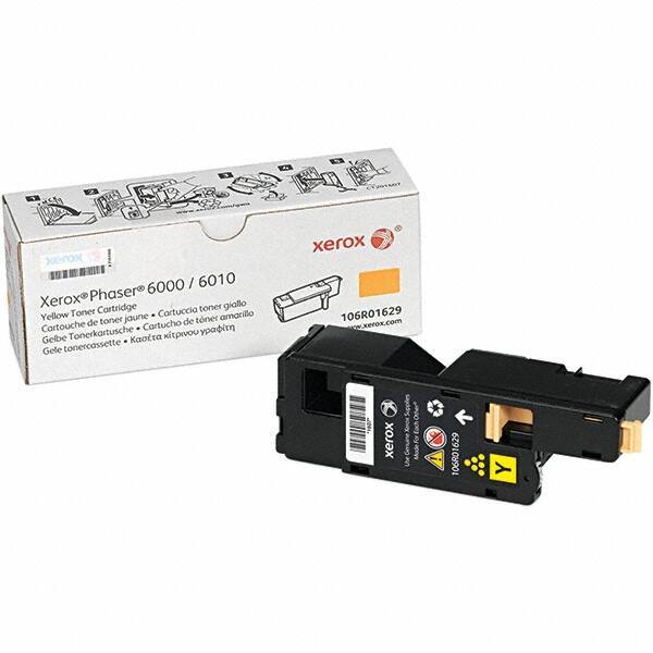 Xerox - Yellow Toner Cartridge - Use with Xerox Phaser 6010 - USA Tool & Supply