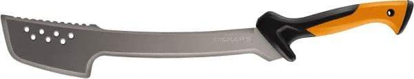 Fiskars - 1-1/2 Lb Head Camper's Axe - 31-1/2" OAL, 18" Long Blade, Nylon/Fiberglass Composite Comfort Grip Handle - USA Tool & Supply