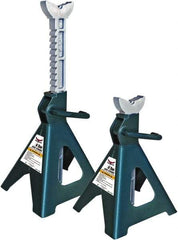 Safeguard - 12,000 Lb Capacity Jack Stand - 15-3/4 to 24-3/8" High - USA Tool & Supply