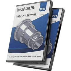 BobCAD-CAM - BobCAD-CAM V30 Mill 3 Axis Pro CD-ROM - USA Tool & Supply