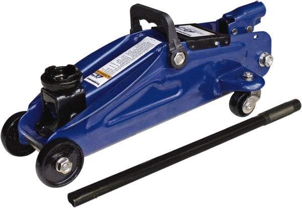 StrongHold - 2 Ton Capacity Hydraulic Jack - 5-1/8 to 13" High - USA Tool & Supply