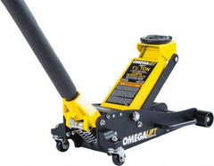 Omega Lift Equipment - 1.5 Ton Capacity Service Floor Jack - 3-1/2 to 14" High - USA Tool & Supply