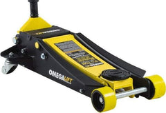 Omega Lift Equipment - 3.5 Ton Capacity Service Floor Jack - 4 to 21" High - USA Tool & Supply