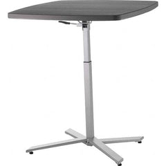 National Public Seating - Stationary Tables Type: Breakroom Material: HDPE Blow Molded Plastic; Steel - USA Tool & Supply
