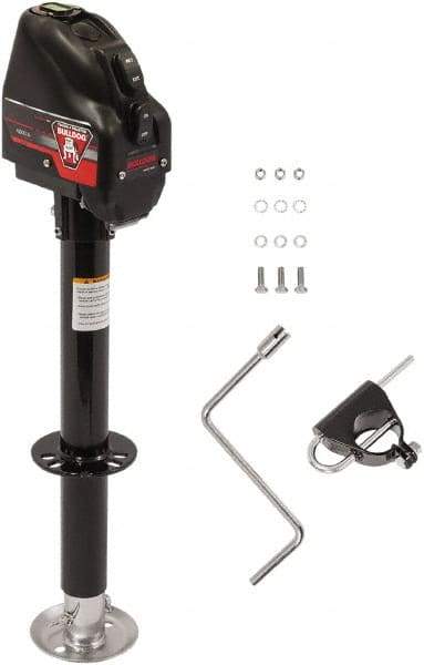 Bulldog - Powered A-Frame Tongue Jack - 4,000 Lb Load Capacity - USA Tool & Supply