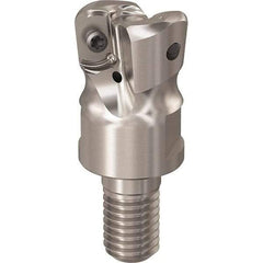 Seco - R217.21.RE 10mm Threaded Shank Milling Tip Insert Holder & Shank - 1.102362" Projection, 1" Neck Diam, M10 Neck Thread, 20mm Nose Diam, 28mm OAL, Tool Steel Tool Holder - USA Tool & Supply