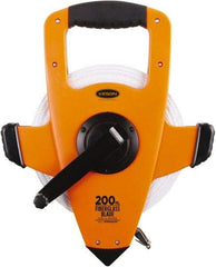 Keson - 200' x 1/2" Tape Measure - 1/8" Graduation - USA Tool & Supply