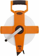 Keson - 200' x 3/8" Tape Measure - 1/8" Graduation - USA Tool & Supply