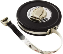 Keson - 50' x 1/2" Tape Measure - 1/10 & 1/100" Graduation - USA Tool & Supply